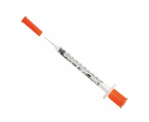 Jeringa de Insulina Desechable 30G x 13mm